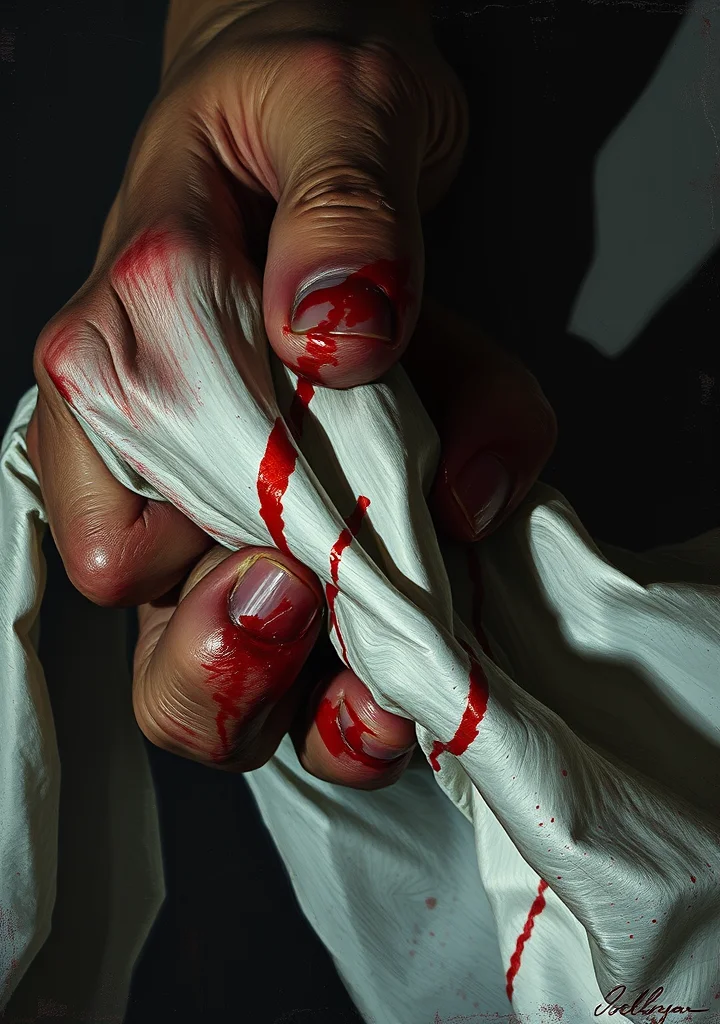 Conforto Manchar de Sangue