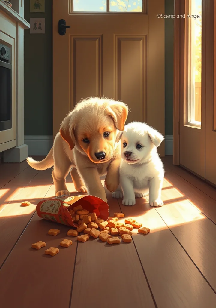 Scamp and Angel