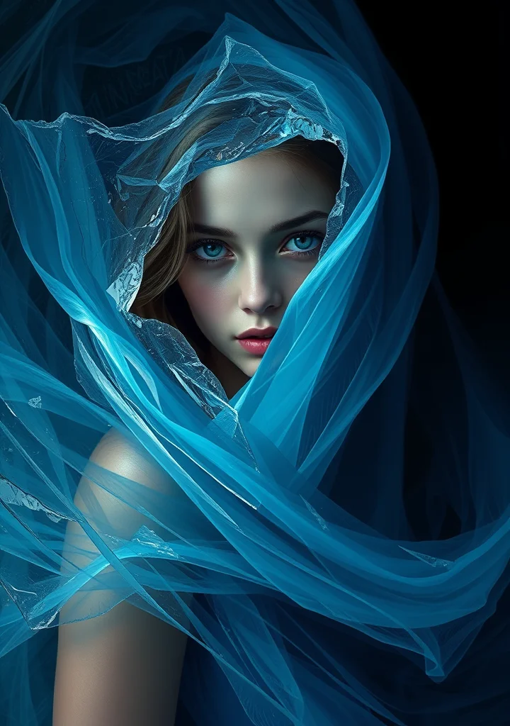 Icy Blue Dress
