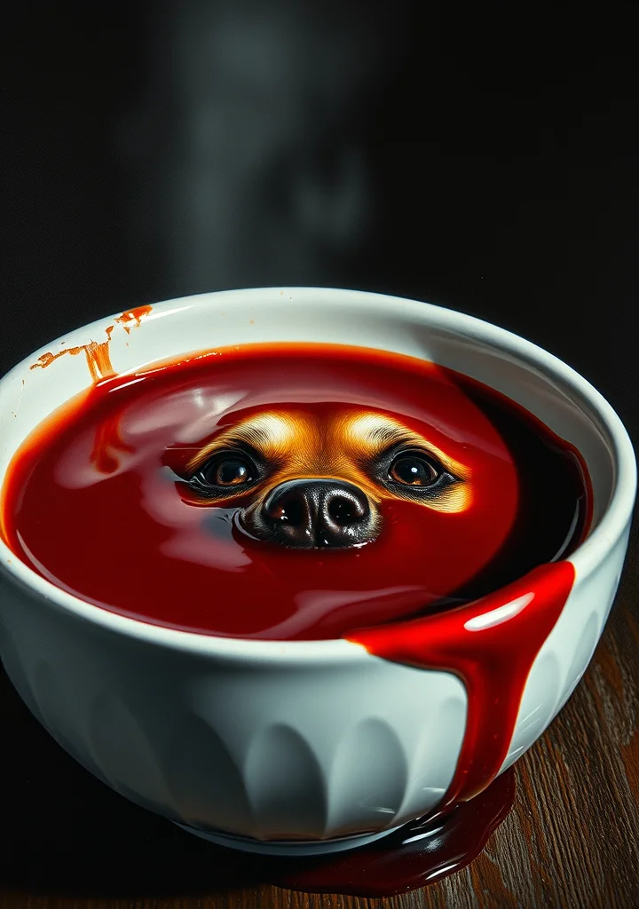 Puppy Eyes and Soup