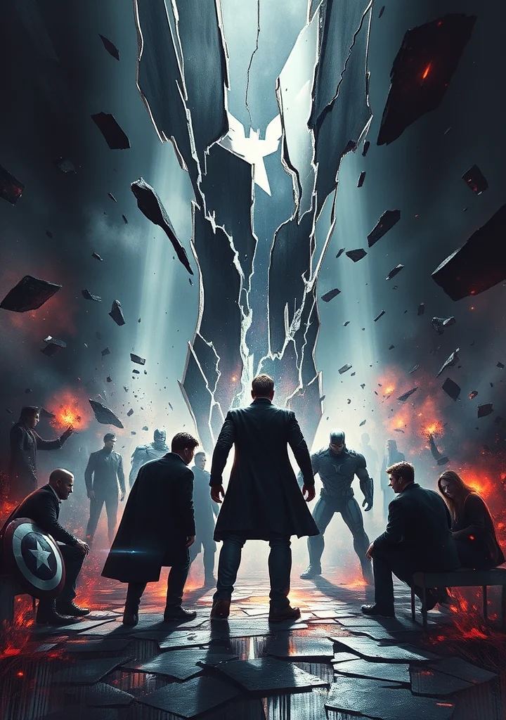 Chaos de discussion des Avengers